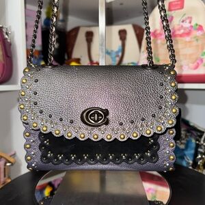 Coach Parker 18 with Scallop Rivets